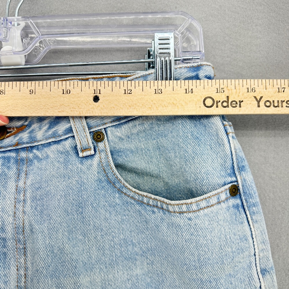 VTG Eddie Bauer (Set of 2) Mom Jeans Light Medium Wash SZ 12P 30x29 Distressed - Picture 9 of 10